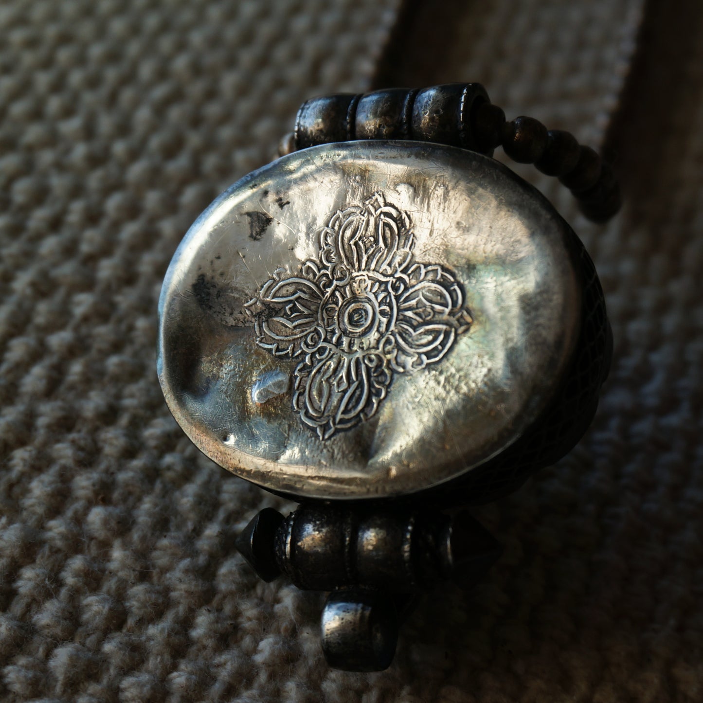 Tibetan Prayer Box Pendant