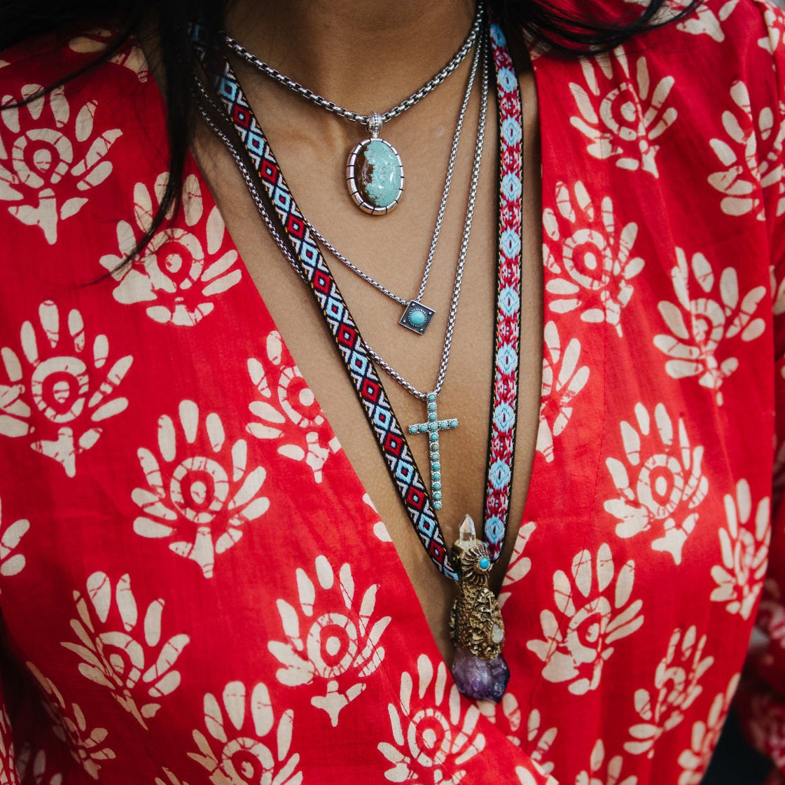 Giada Cross Necklace