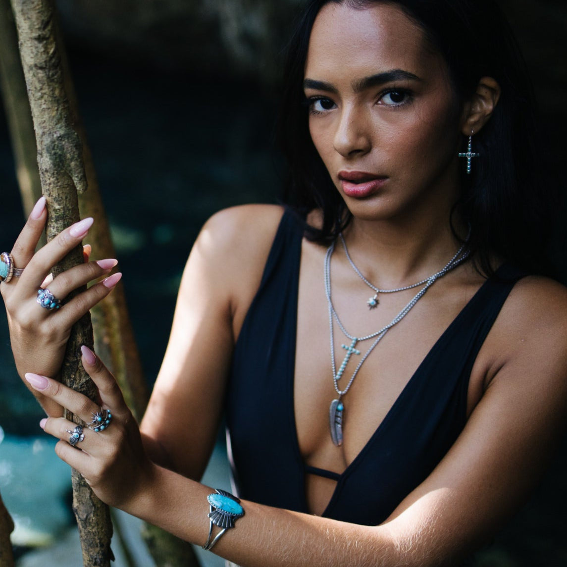 Giada Cross Necklace