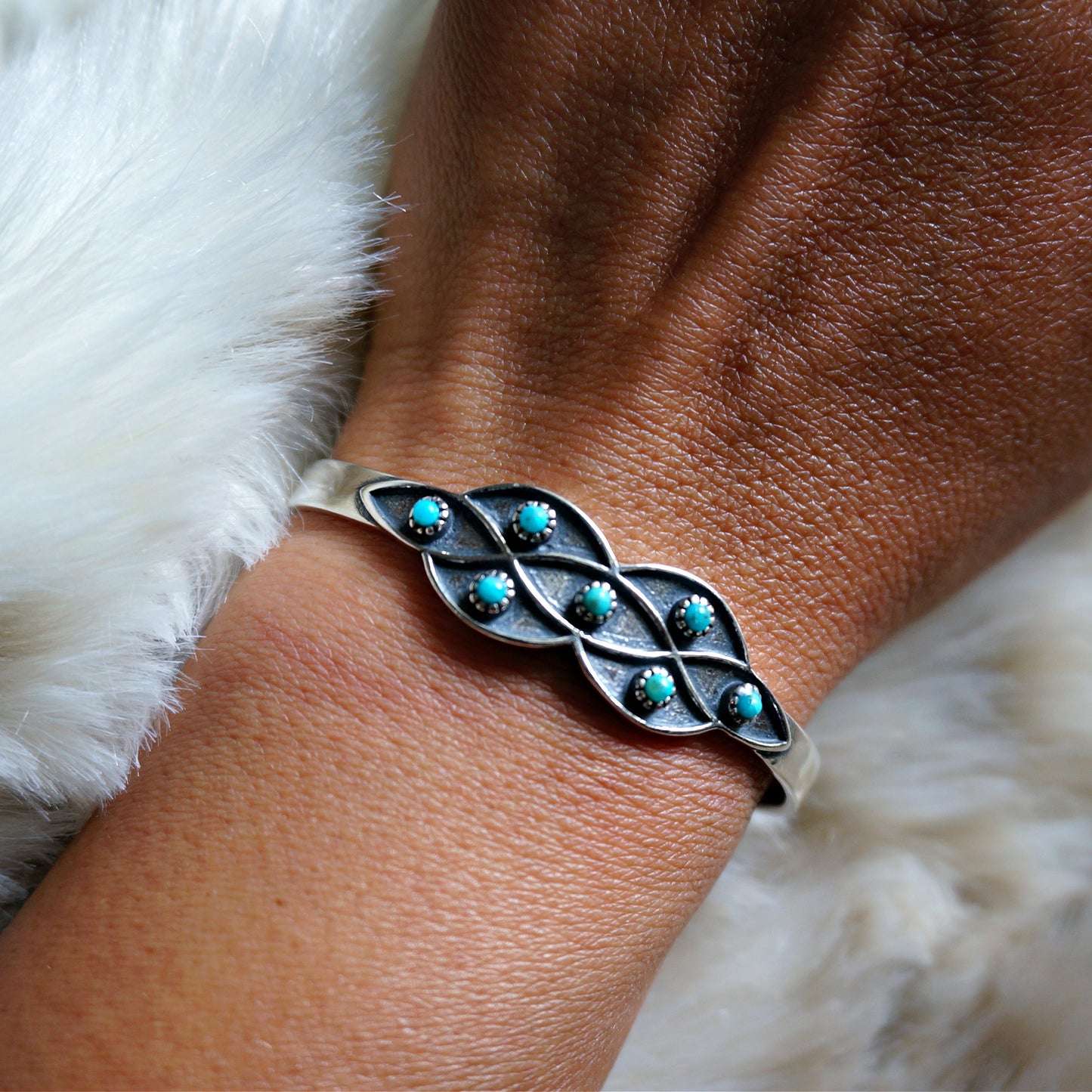 Lucia Turquoise Bracelet - SOWELL JEWELRY