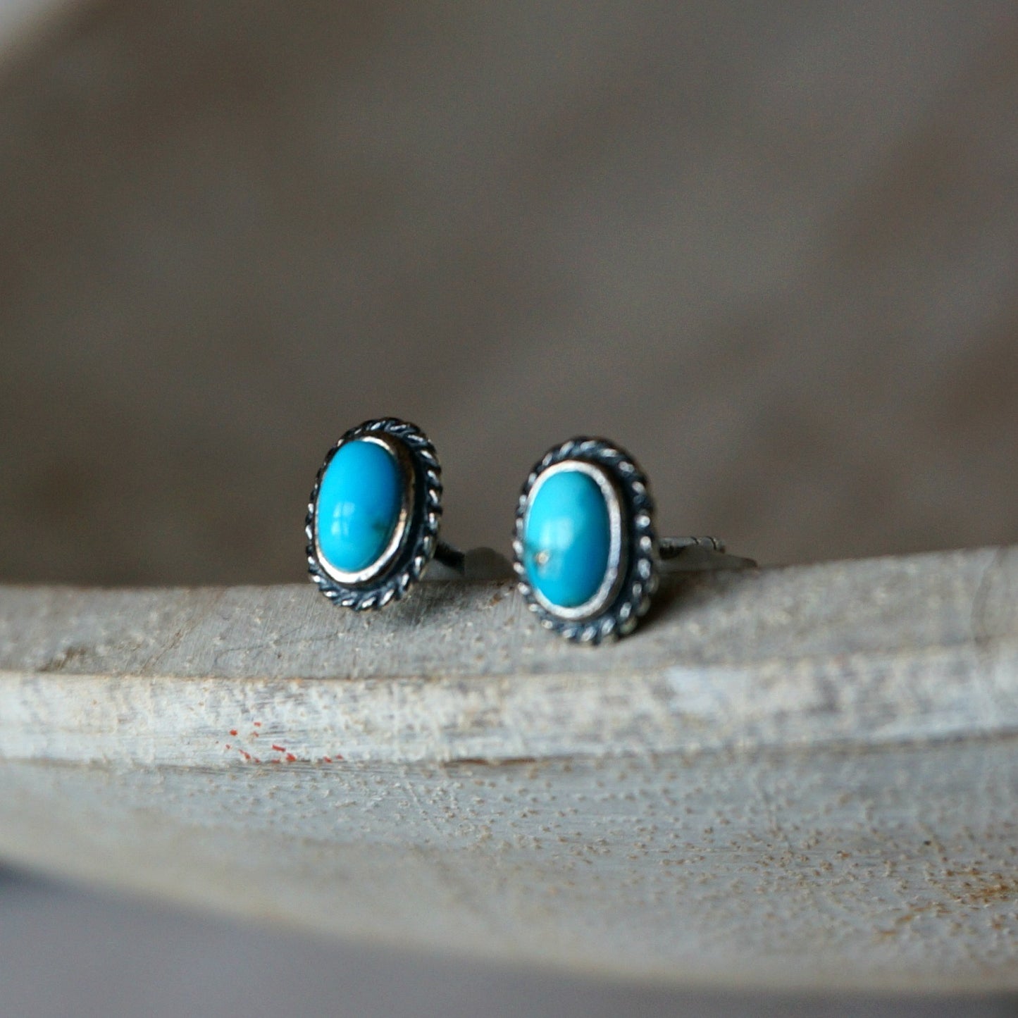 Fala Turquoise Stud Earrings - SOWELL JEWELRY