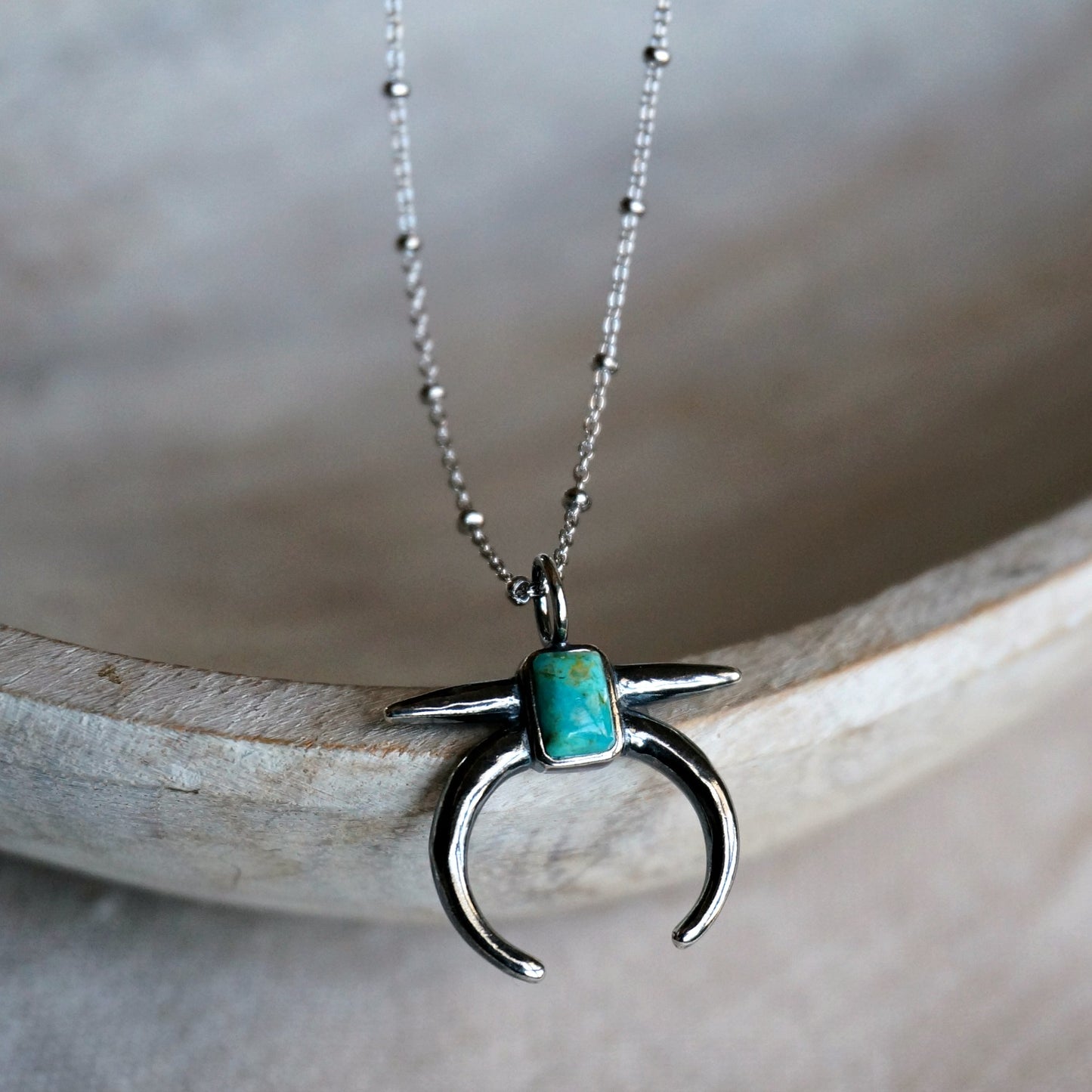 Naja Turquoise Necklace - SOWELL JEWELRY