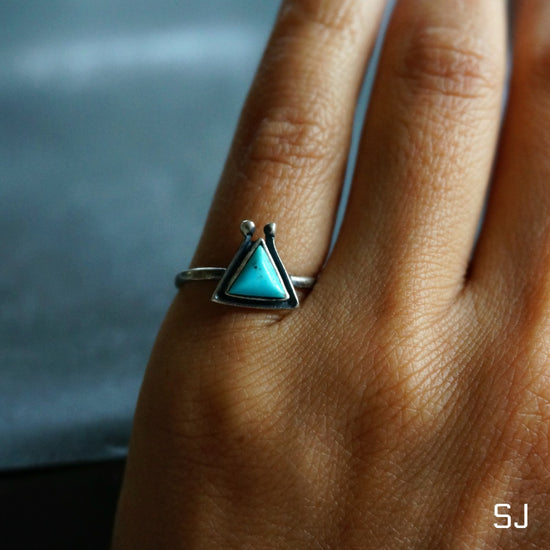 Hanale Turquoise Ring - SOWELL JEWELRY