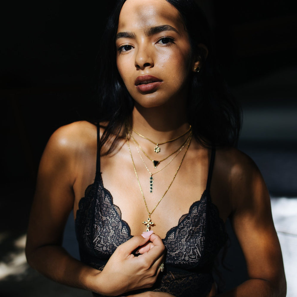 
                  
                    18k Ilaria necklace onyx - Sowell Jewelry
                  
                