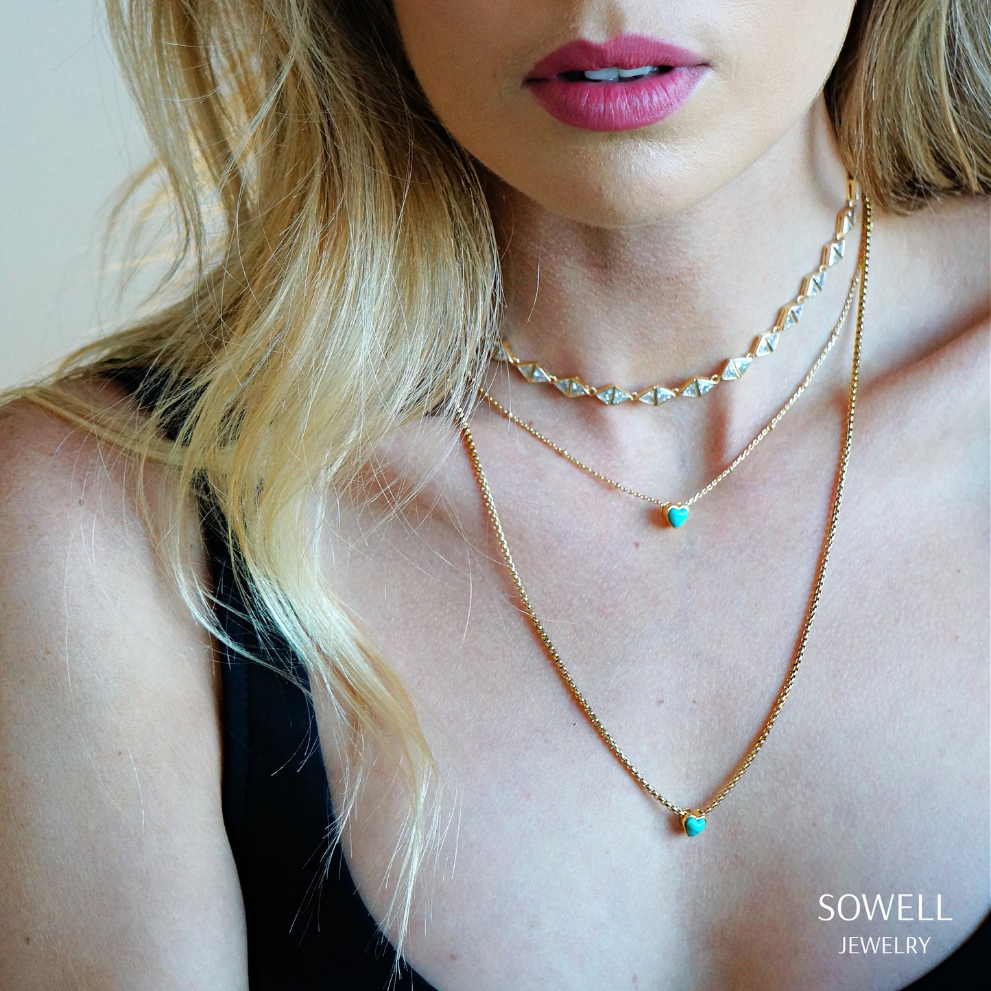 18k gold collection