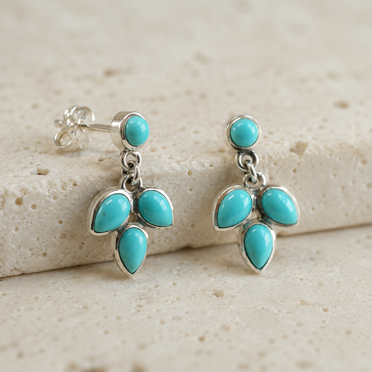 Three Leaves Earrings