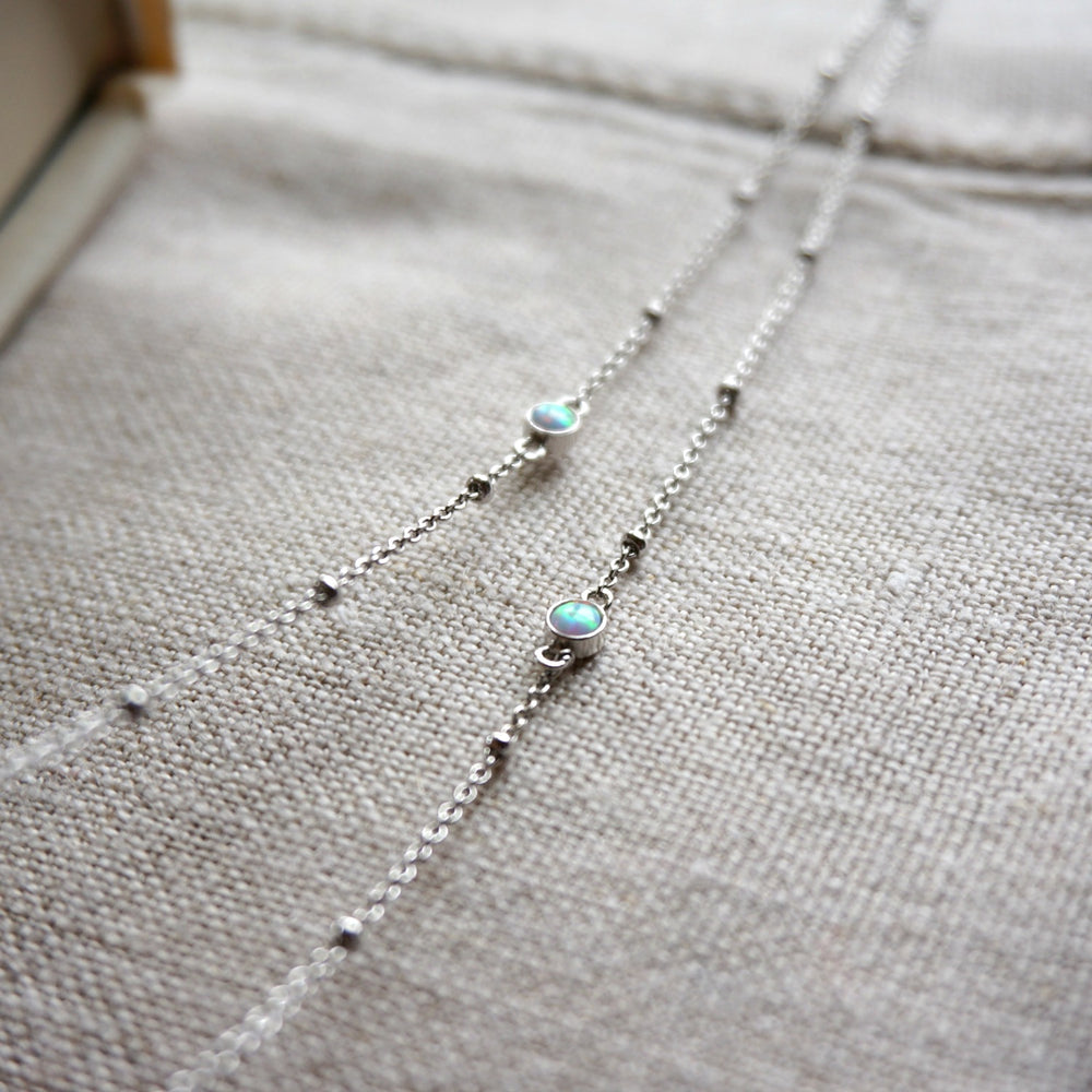 Avena Opal Delicate Necklace