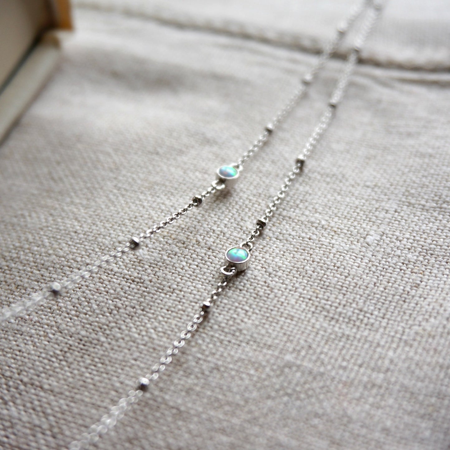 Avena Opal Delicate Necklace