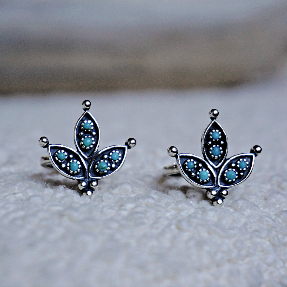 
                  
                    Cactus Flower Turquoise Ring - SOWELL JEWELRY
                  
                
