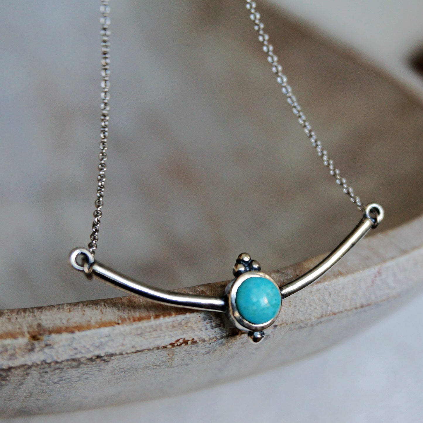 Aindrea Turquoise Necklace - SOWELL JEWELRY