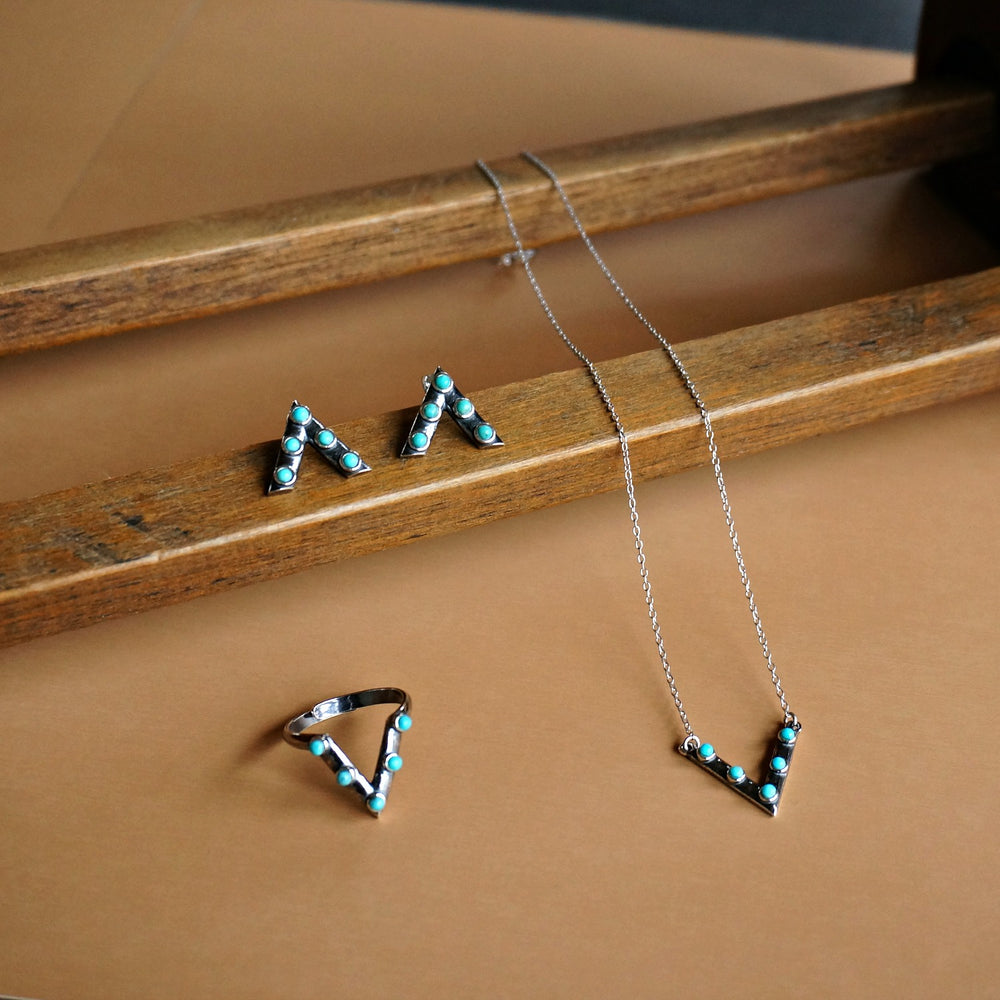 
                  
                    Jacy Stud Earrings - SOWELL JEWELRY
                  
                