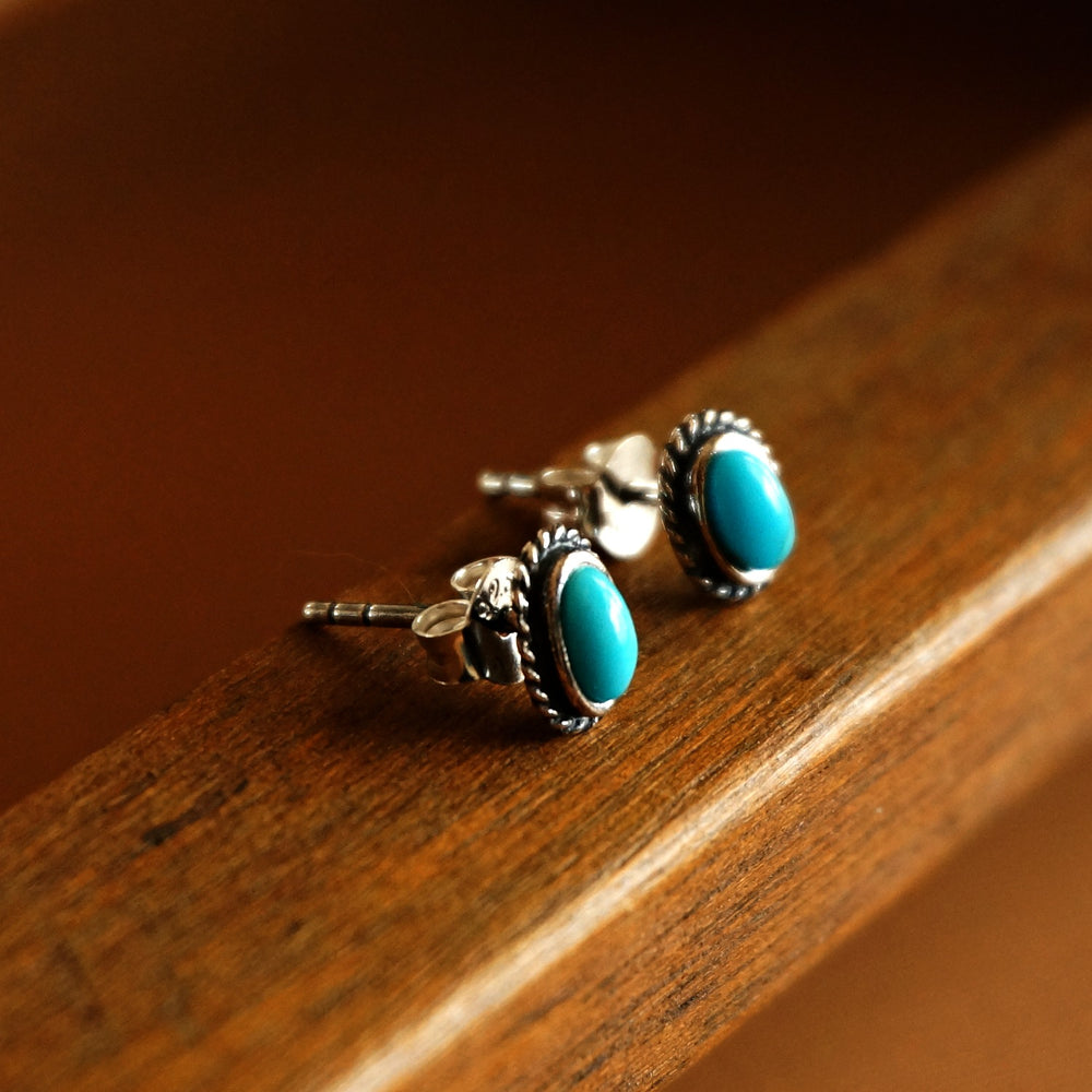 
                  
                    Fala Turquoise Stud Earrings - SOWELL JEWELRY
                  
                