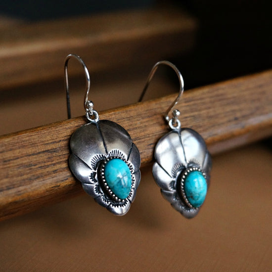 Adoeette Turquoise Earrings - SOWELL JEWELRY