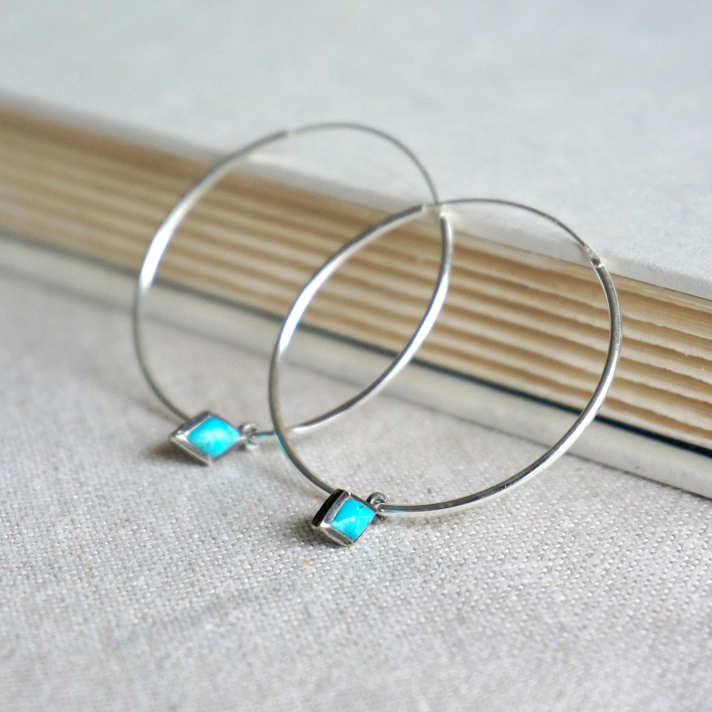 Hanale Turquoise Earrings - SOWELL JEWELRY
