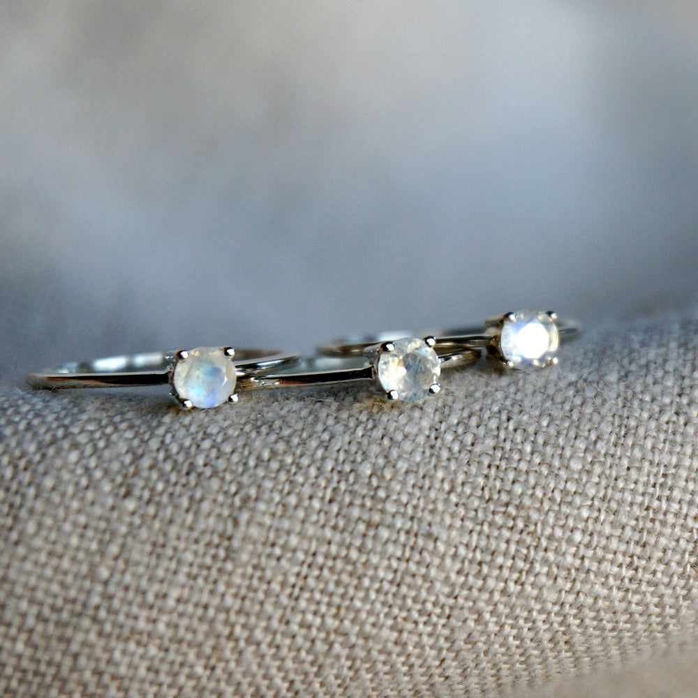 
                  
                    Aria Solitaire Moonstone Ring - SOWELL JEWELRY
                  
                