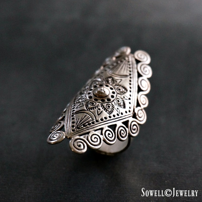 Aawut Sterling Silver Ring - SOWELL JEWELRY