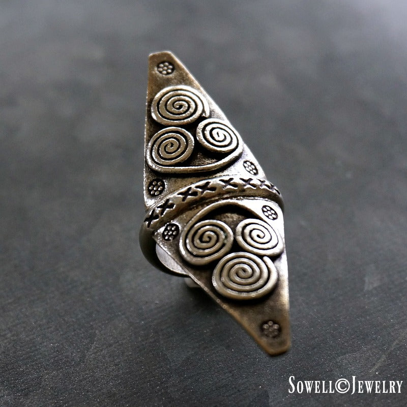Anada Sterling Silver Ring - SOWELL JEWELRY