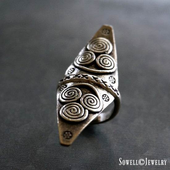 Anada Sterling Silver Ring - SOWELL JEWELRY