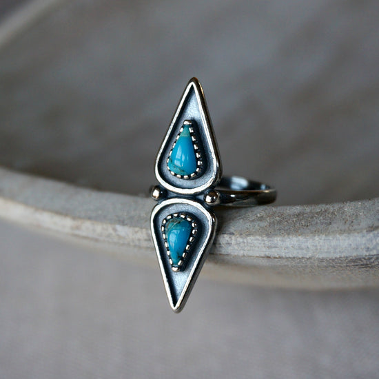 Elan Turquoise Ring - SOWELL JEWELRY