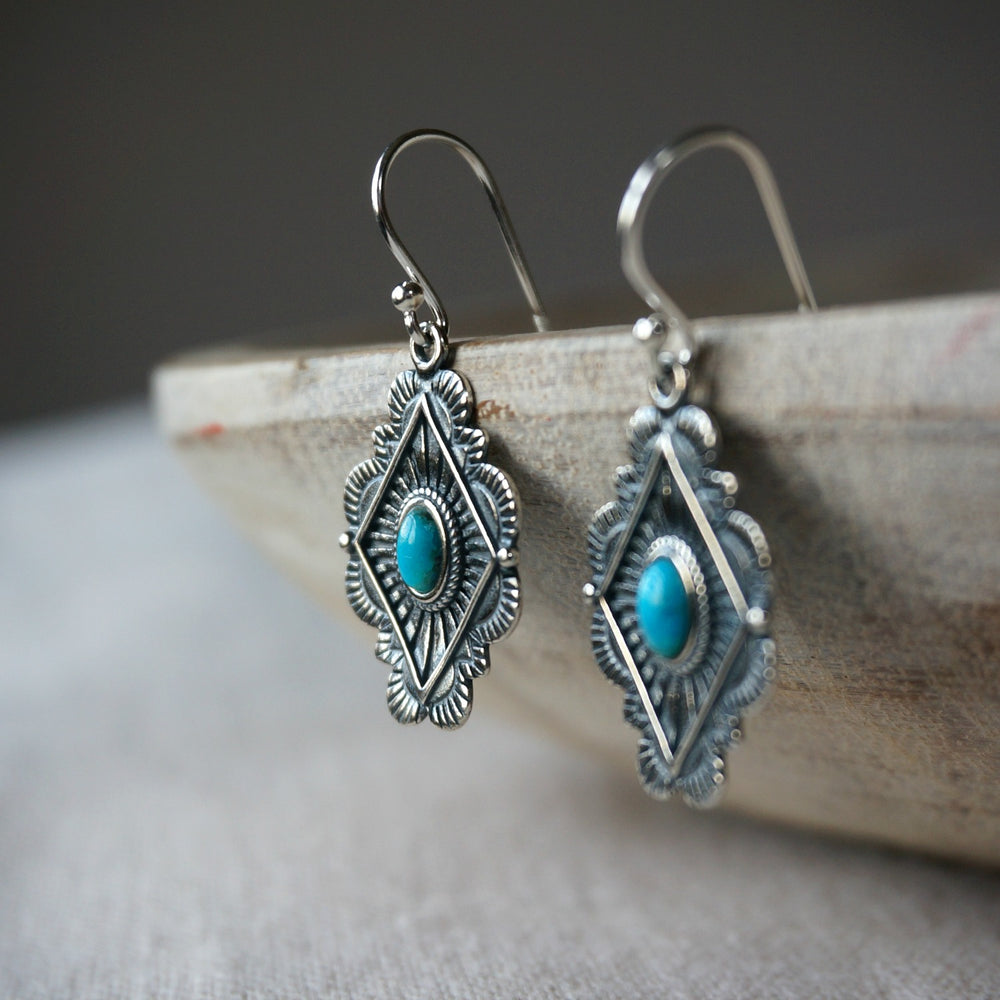 
                  
                    Leif Turquoise Earrings - SOWELL JEWELRY
                  
                