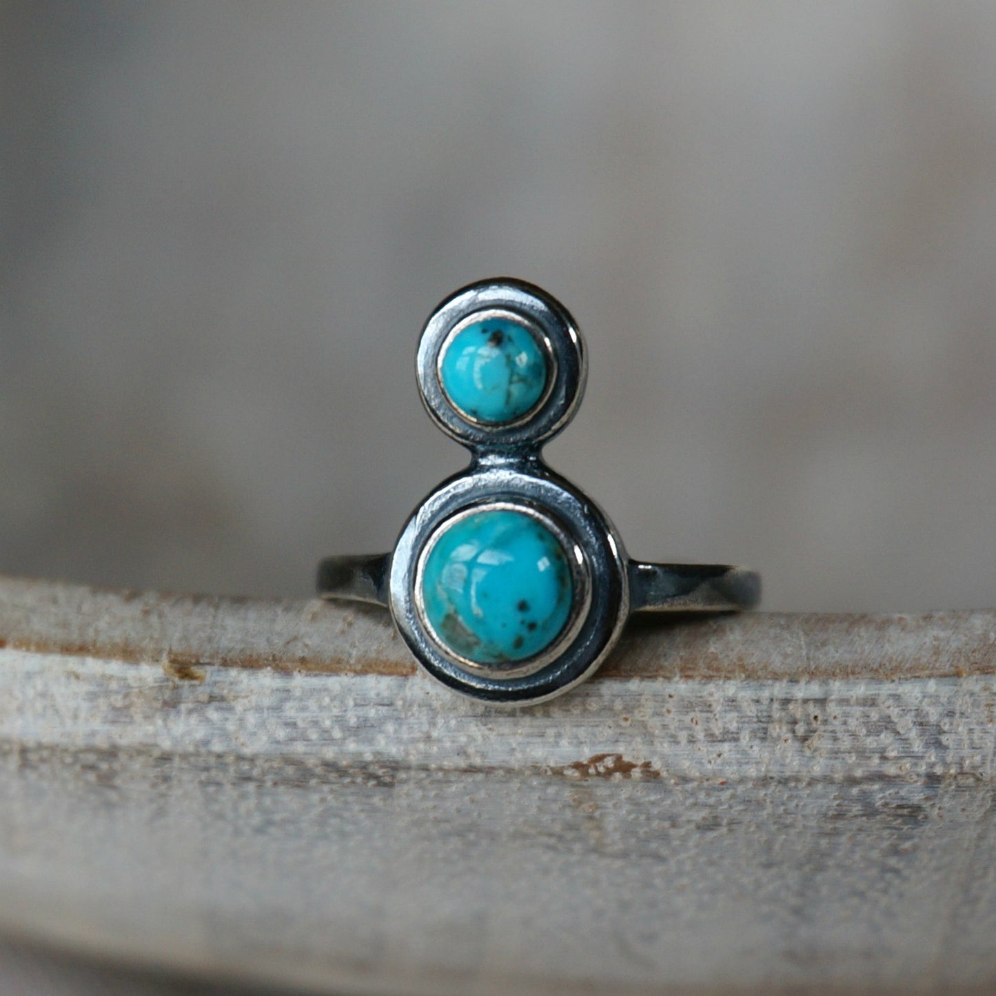 Arc Turquoise Ring - SOWELL JEWELRY