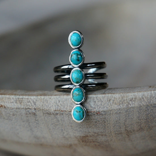 Kachada Turquoise Ring - SOWELL JEWELRY