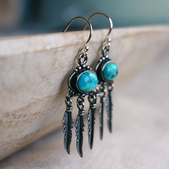 Abey Turquoise Earrings - SOWELL JEWELRY