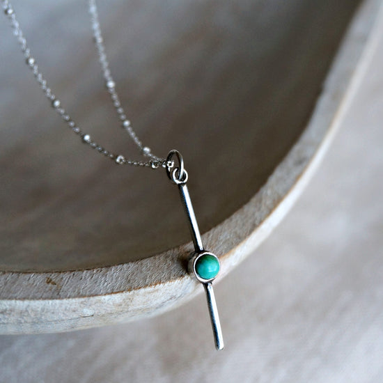 Load image into Gallery viewer, Quana Turquoise Necklace - SOWELL JEWELRY

