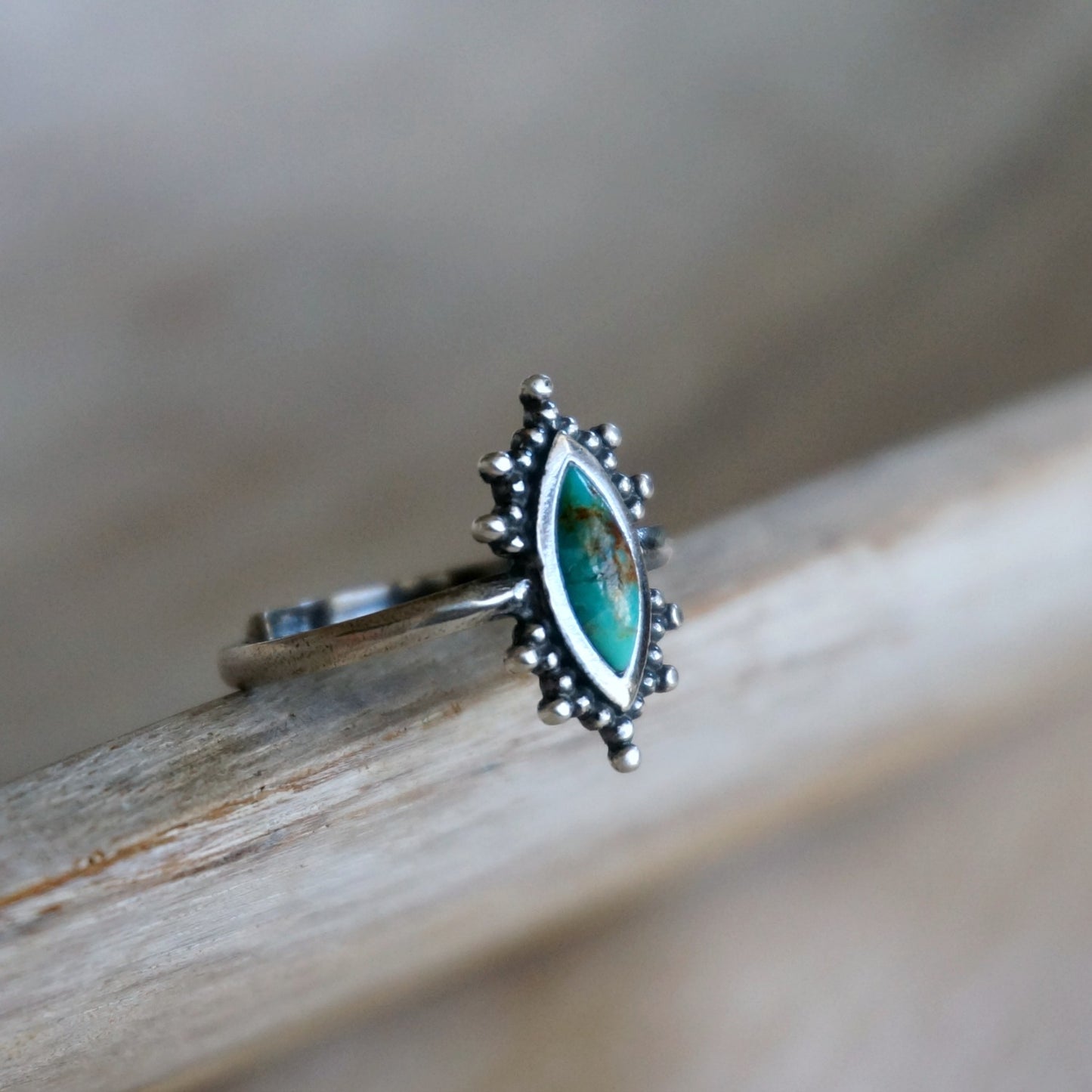 Kal Turquoise Ring - SOWELL JEWELRY