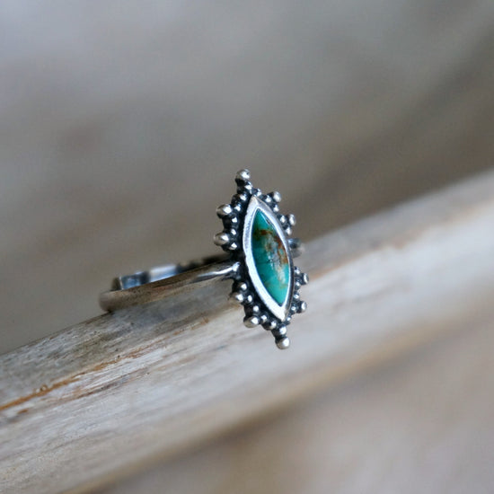 Load image into Gallery viewer, Kal Turquoise Ring - SOWELL JEWELRY
