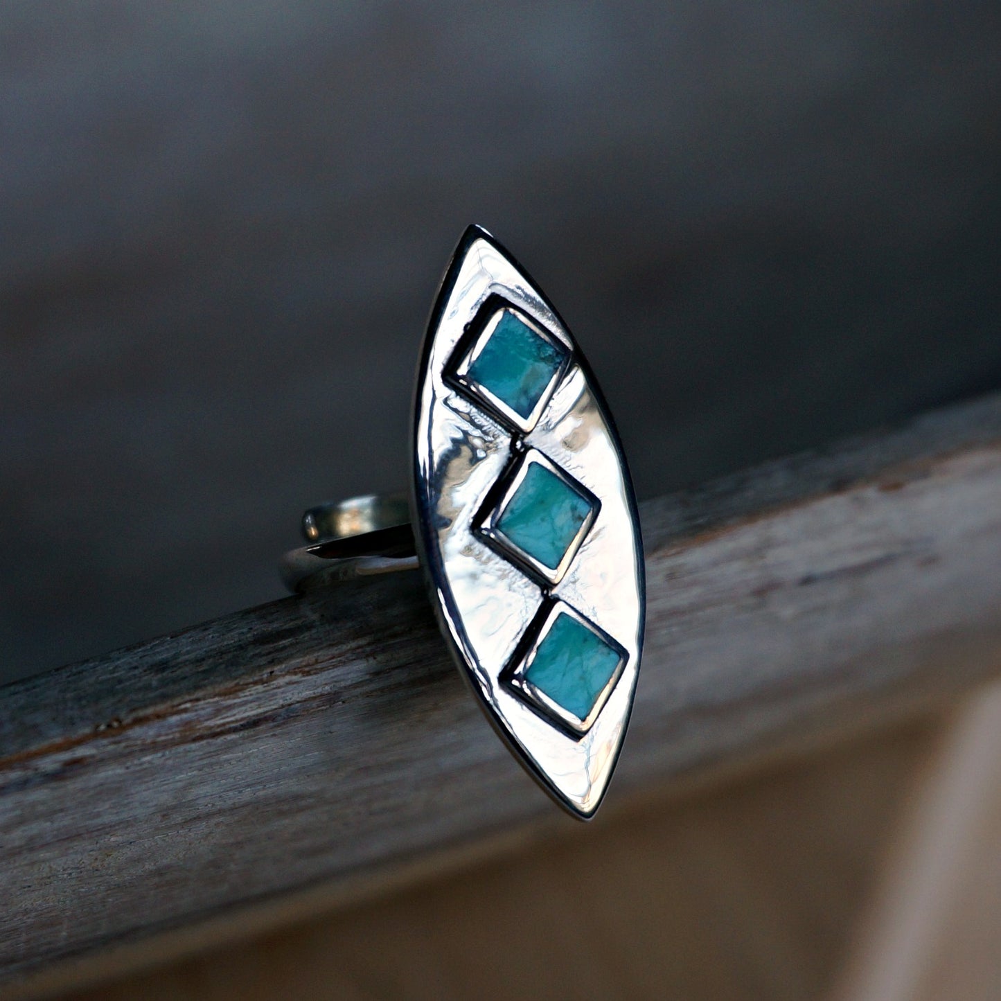 Naila Turquoise Ring - SOWELL JEWELRY