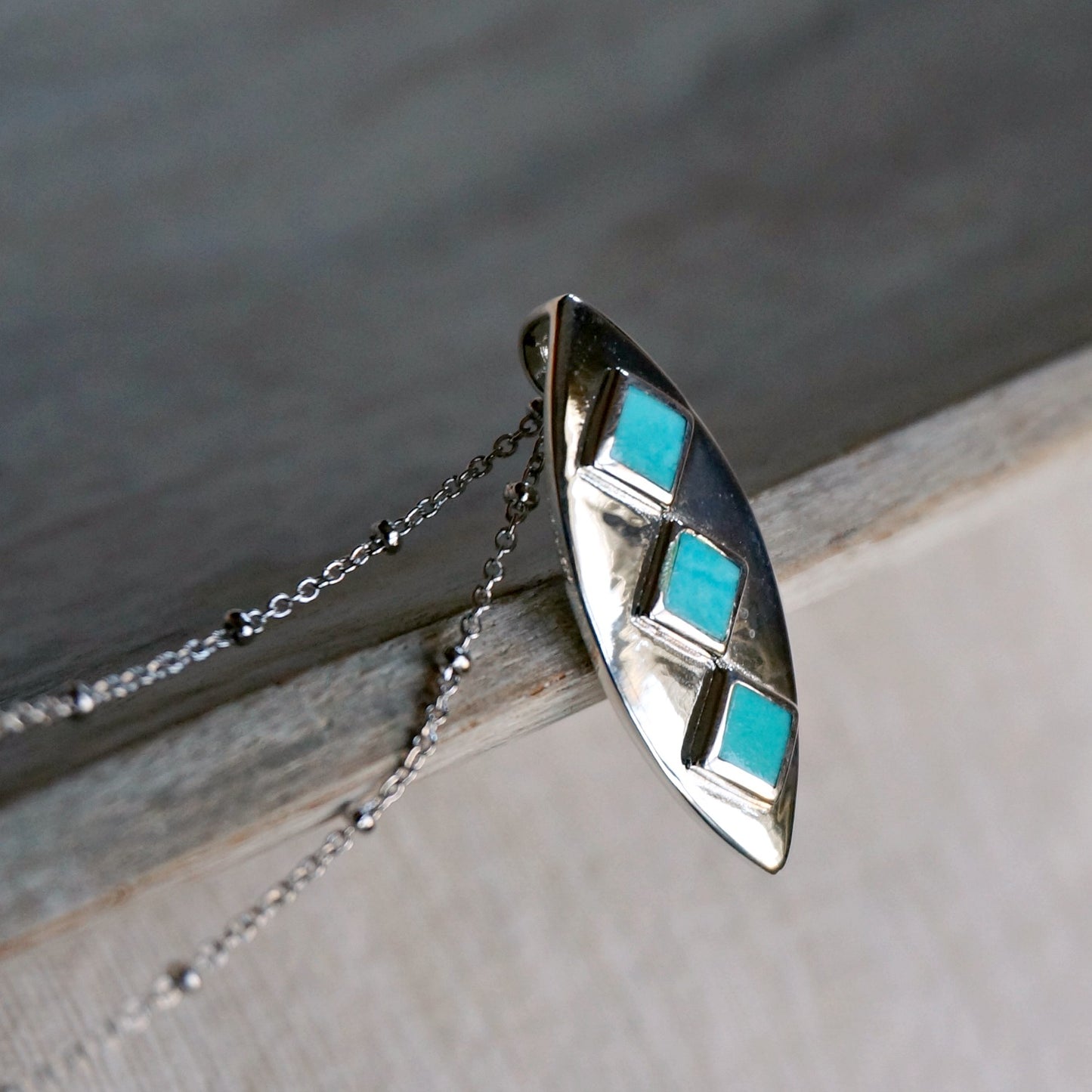 Load image into Gallery viewer, Naila Turquoise Necklace - SOWELL JEWELRY

