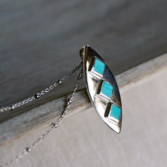 Naila Turquoise Necklace - SOWELL JEWELRY