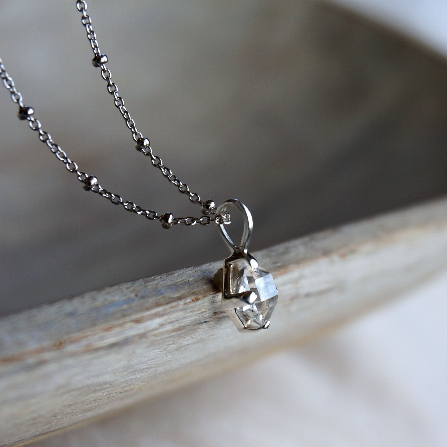 Load image into Gallery viewer, Lia Herkimer Diamond Necklace - SOWELL JEWELRY

