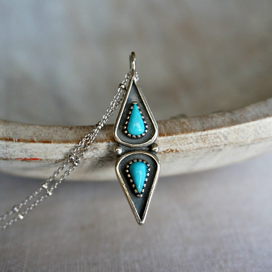 Load image into Gallery viewer, Elan Turquoise Necklace - SOWELL JEWELRY
