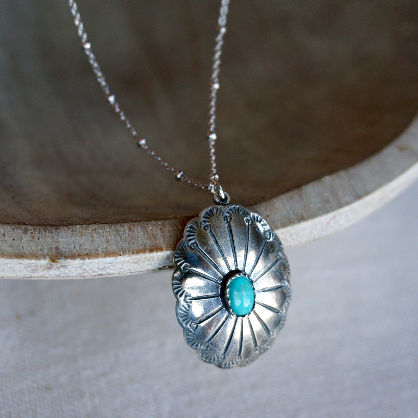 Abeytu Turquoise Necklace - SOWELL JEWELRY