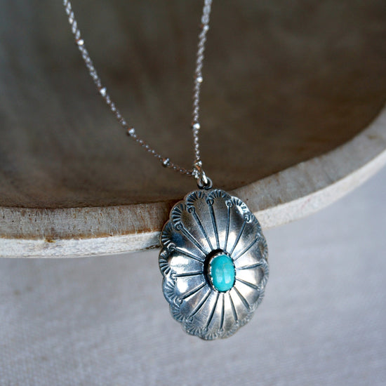 Load image into Gallery viewer, Abeytu Turquoise Necklace - SOWELL JEWELRY

