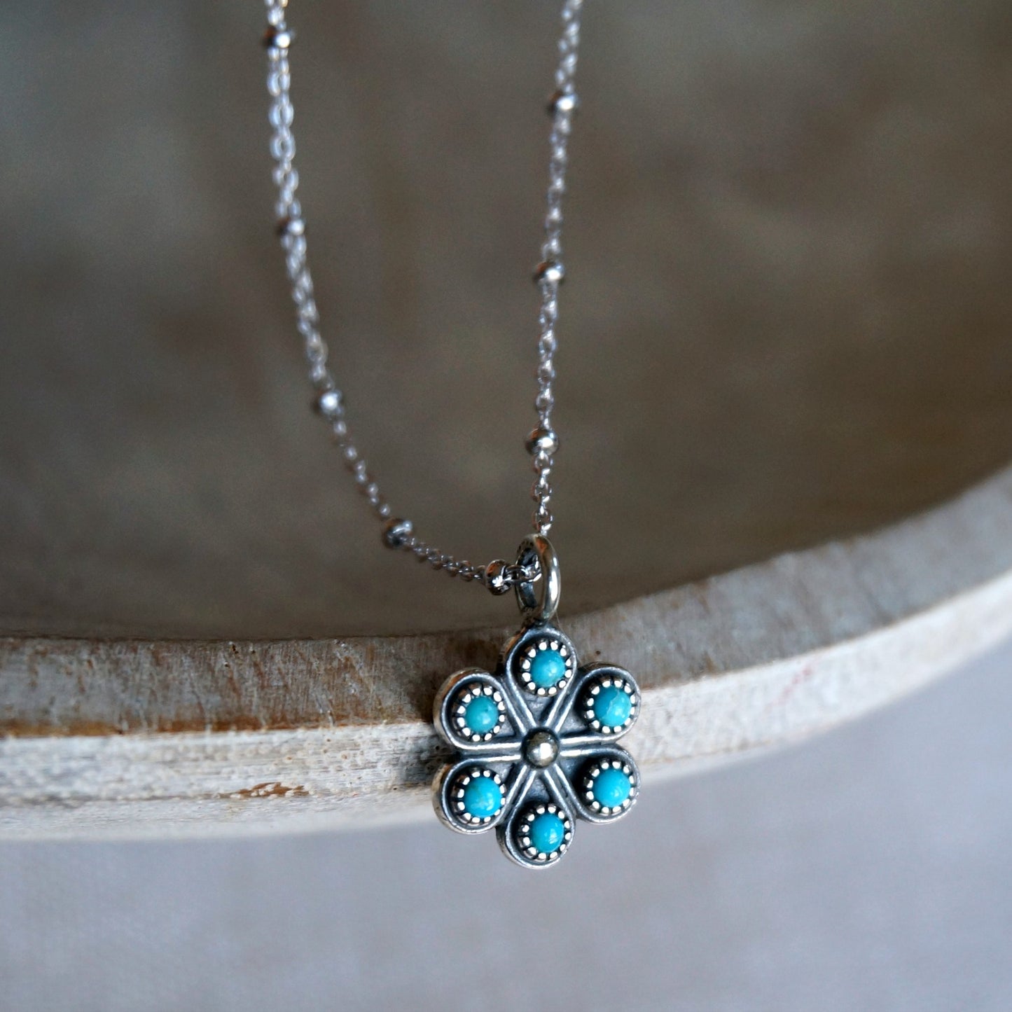 Iris Turquoise Necklace - SOWELL JEWELRY