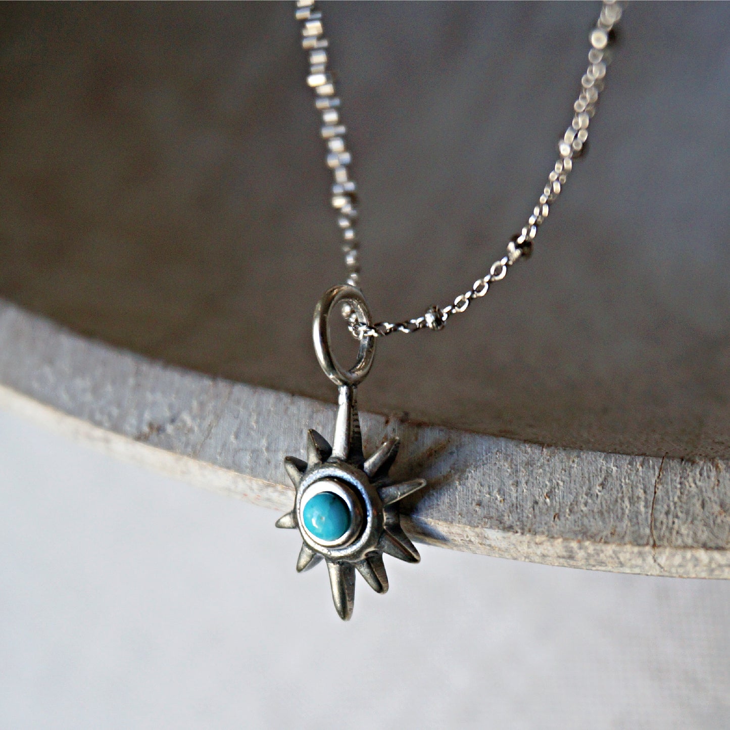 Star Turquoise Necklace - SOWELL JEWELRY