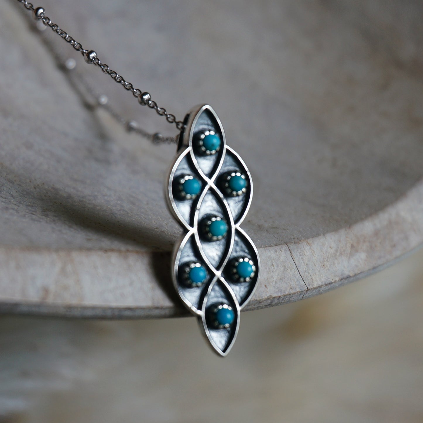 Lucia Turquoise Necklace - SOWELL JEWELRY