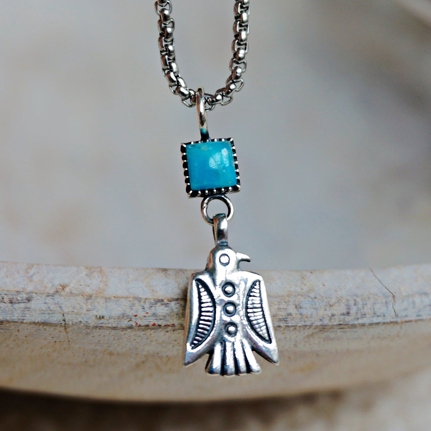 Thunderbird Charm Necklace