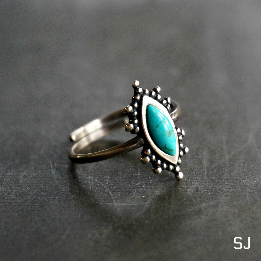 
                  
                    Kal Turquoise Ring - SOWELL JEWELRY
                  
                