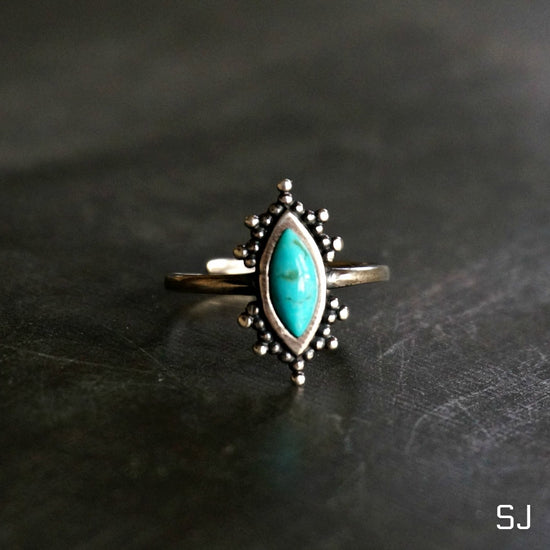 Kal Turquoise Ring - SOWELL JEWELRY