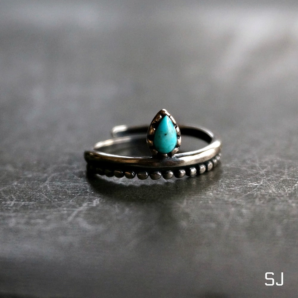 Bipana Turquoise Ring - SOWELL JEWELRY