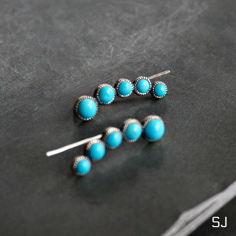 
                  
                    Ilaria Turquoise Earrings - SOWELL JEWELRY
                  
                
