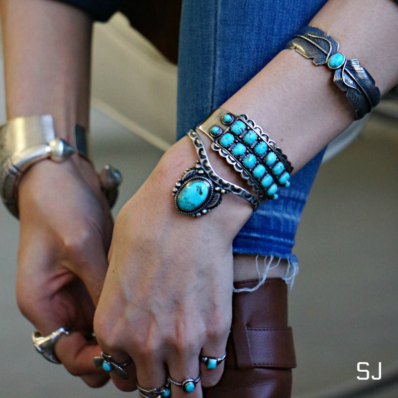 Abai Turquoise Bracelet - SOWELL JEWELRY