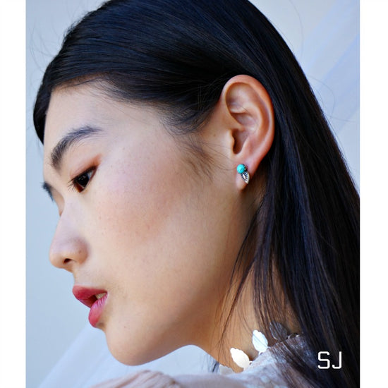 Angelica Stud Earrings - SOWELL JEWELRY