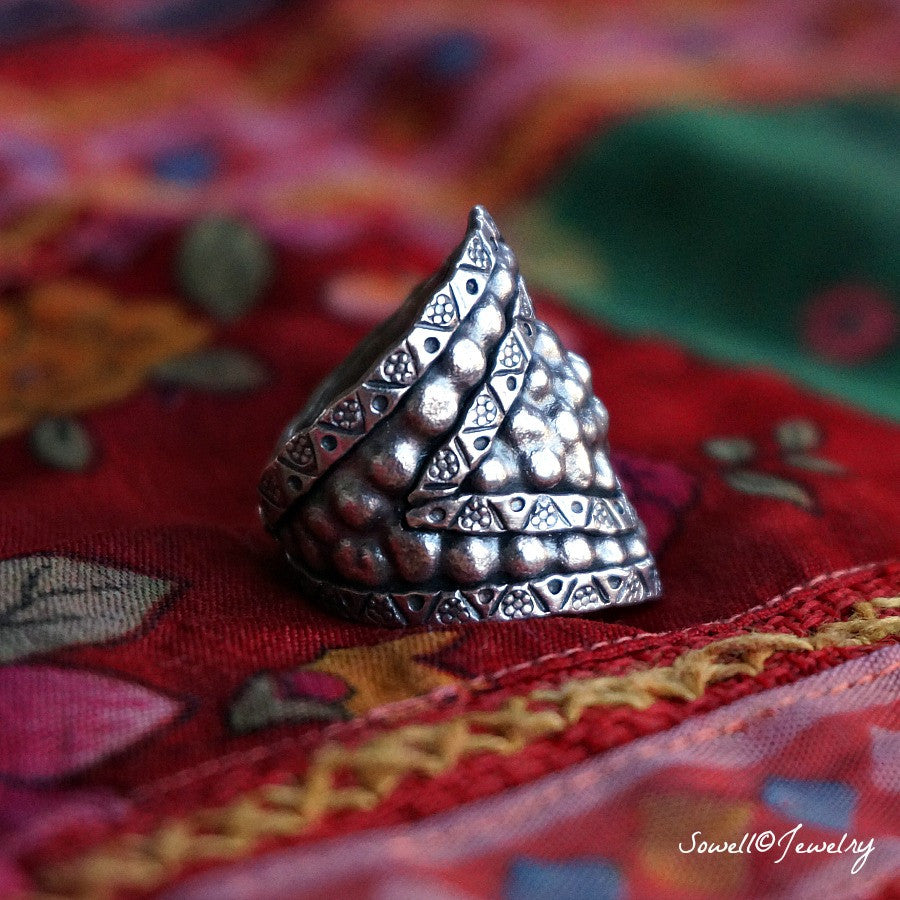 Tad Sterling Silver Ring - SOWELL JEWELRY