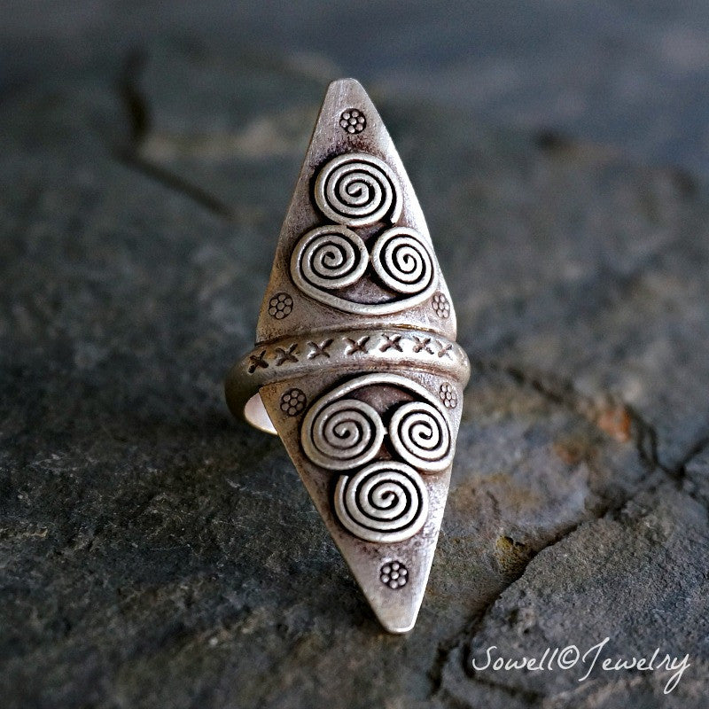 
                  
                    Anada Sterling Silver Ring - SOWELL JEWELRY
                  
                
