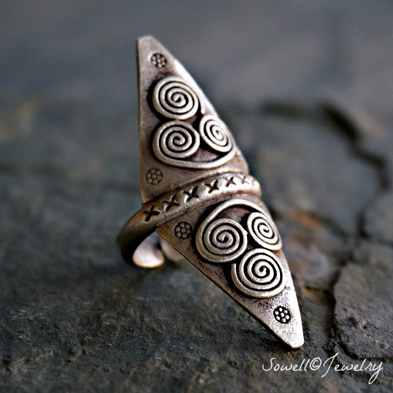 
                  
                    Anada Sterling Silver Ring - SOWELL JEWELRY
                  
                